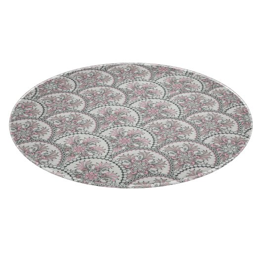 Centle Vintages Muster Schneidebrett (Ecke)