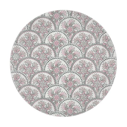 Centle Vintages Muster Schneidebrett (Vorderseite)