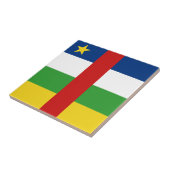 Centrafrique Flag Keramik Tile Fliese (Seite)