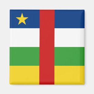 Centrafrique Flaggen-Magnet Magnet