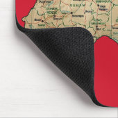 Centrafrique Map Mousepad (Ecke)