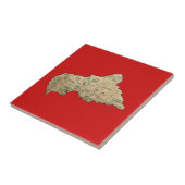 Centrafrique Map Tile Fliese (Seite)