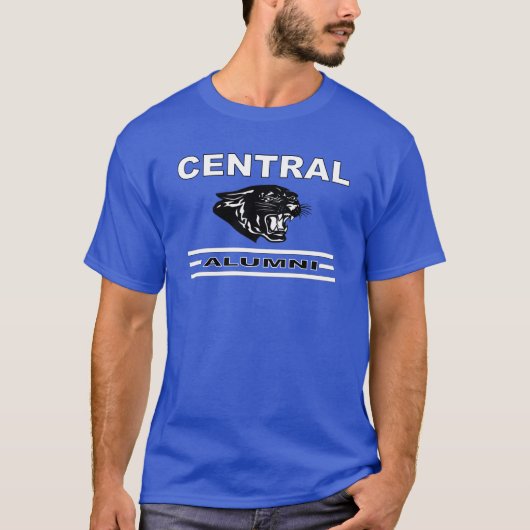 Central Alumni Deep Royal Blue T-Shirt (Vorderseite)