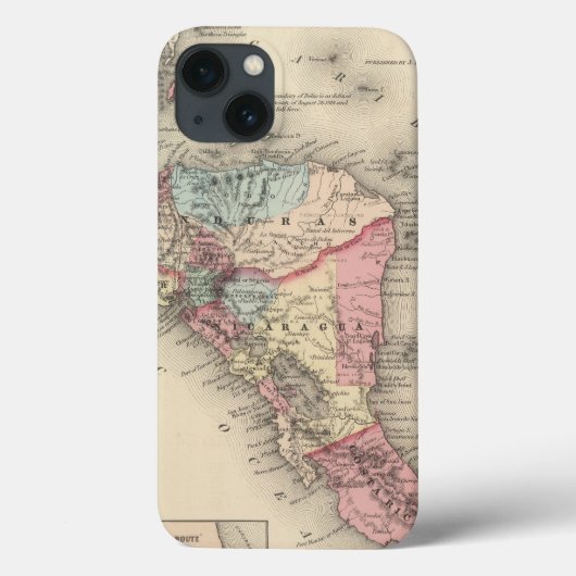 Central America 5 Case-Mate iPhone Hülle (Rückseite)