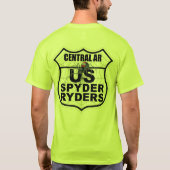 Central AR Chapter - Logo 2-Sided Trans T-Shirt (Rückseite)