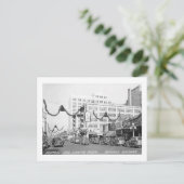 Central Ave, Phoenix, Arizona Vintag Postkarte (Stehend Vorderseite)