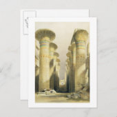 Central Avenue of the Great Hall of Columns, Karna Postkarte (Vorne/Hinten)