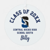 Central Bucks South Ornament Christmas Holiday (Vorderseite)