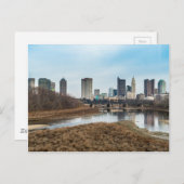 Central Business District Columbus, Ohio Postkarte (Vorne/Hinten)