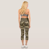 Central Camouflage Capri Leggings (Rückseite)