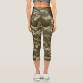 Central Camouflage Capri Leggings (Rückseite)