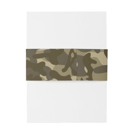 Central Camouflage Einladungsbanderole (Rückseitenbeispiel)