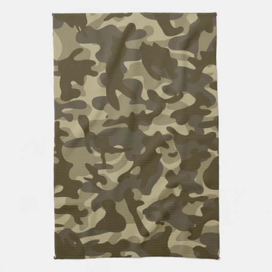 Central Camouflage Geschirrtuch (Vertikal)
