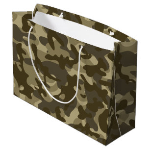 Central Camouflage Große Geschenktüte
