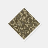 Central Camouflage Serviette (Ecke)
