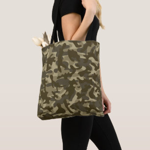 Central Camouflage Tissue Paper Tasche