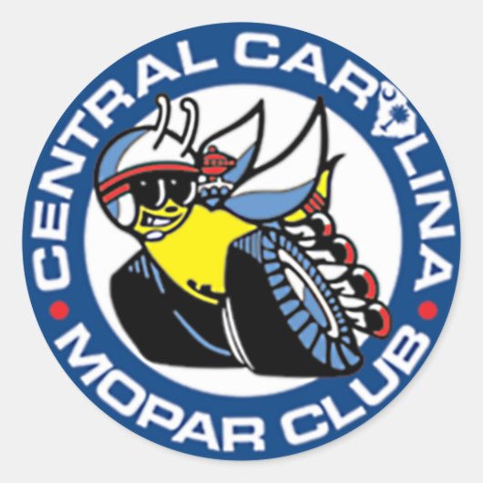Central Carolina Mopar Club Sticker (Vorderseite)