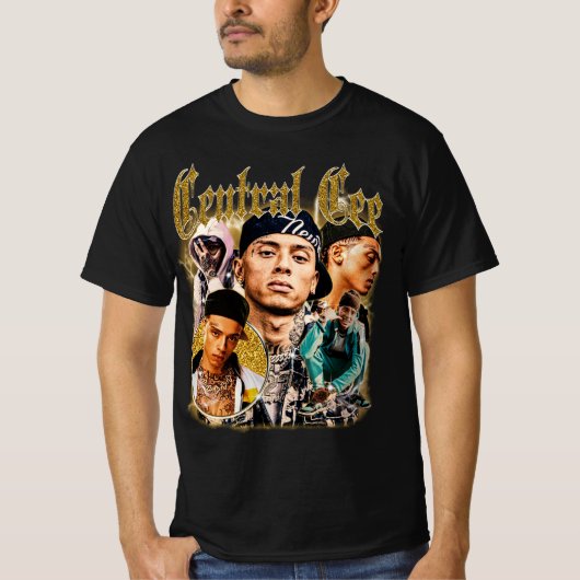 Central Cee - britischer Rapper T-Shirt (Vorderseite)
