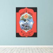 Central City, Colorado - Offizielle Aussicht auf d Leinwanddruck (Insitu (Holzboden))