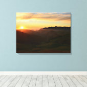 Central Coast Sunset Leinwanddruck (Insitu (Holzboden))