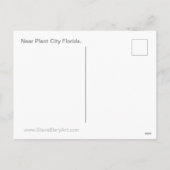 Central Florida Homestead Feiertagspostkarte (Rückseite)