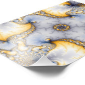 Central - Fraktal Art Fotodruck (Ecke)