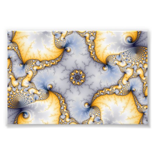 Central - Fraktal Art Fotodruck (Vorne)