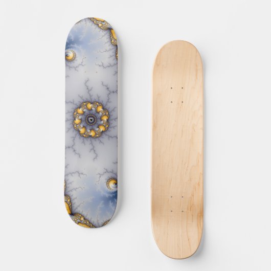 Central - Fraktal Art Skateboard (Vorderseite)
