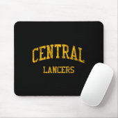 Central High School Hs Philadelphia Grafik Kunst Mousepad (Mit Mouse)