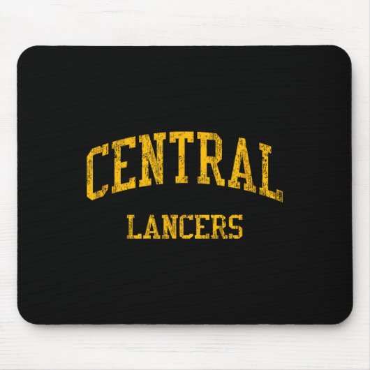 Central High School Hs Philadelphia Grafik Kunst Mousepad (Vorne)