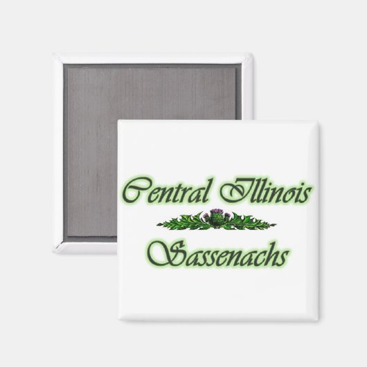 Central Illinois Sassenachs Magnet! Magnet (Vorderseite/Rückseite)