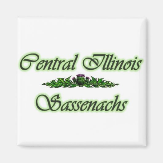 Central Illinois Sassenachs Magnet! Magnet (Vorne)