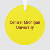 Central Michigan University Ornament (Rückseite)