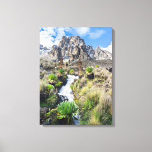 Central Mount Kenya Nationalpark Leinwanddruck