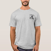 Central New Jersey Chapter - Round Black T-Shirt (Vorderseite)