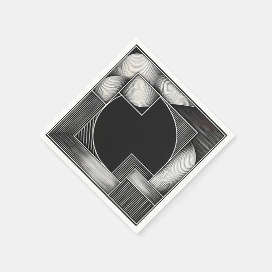 Central Orbit Structure Serviette (Ecke)