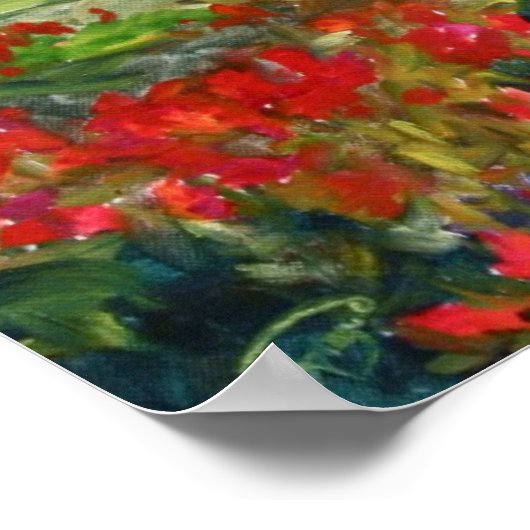 Central Oregon Indian Paintbrush Poster (Ecke)