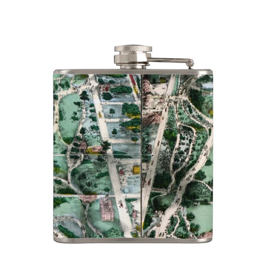 CENTRAL PARK, 1860 FLACHMANN (Rückseite)