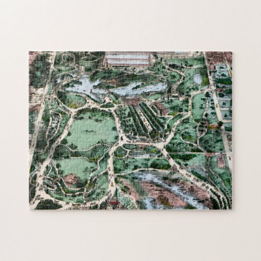 CENTRAL PARK, 1860 PUZZLE (Horizontal)