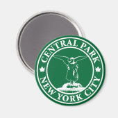 Central Park Angel Magnet (Vorderseite/Rückseite)