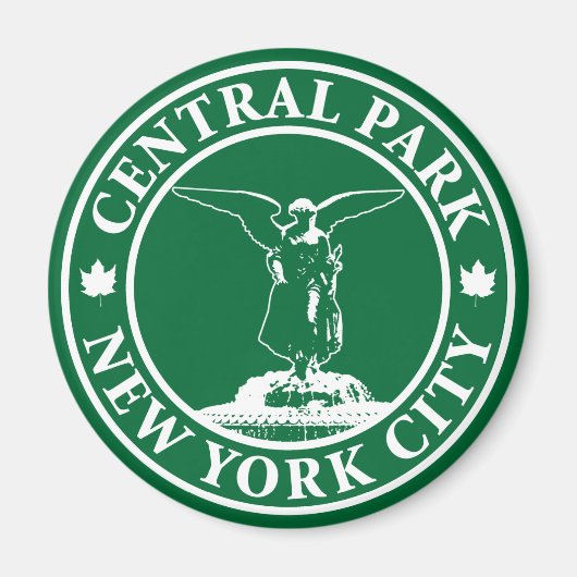 Central Park Angel Magnet (Vorne)