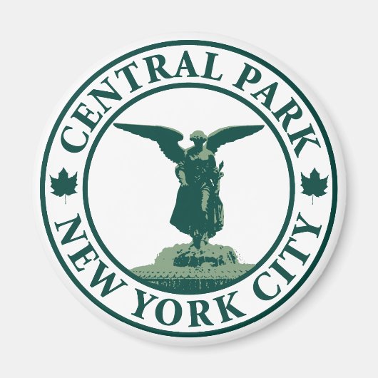 Central Park Angel Magnet (Vorne)