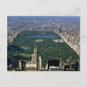 Central Park aus dem Süden, New York City, USA Postkarte