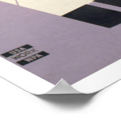 Central Park Barber Shop 1937 WPA Poster (Ecke)