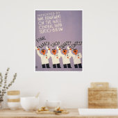 Central Park Barber Shop 1937 WPA Poster (Küche)