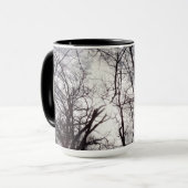 Central Park-Bäume im Winter Tasse (Vorderseite Links)