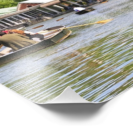 Central Park Boathouse Fotodruck (Ecke)