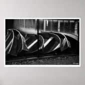 Central Park Boote Poster (Vorne)