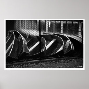 Central Park-Boote Poster