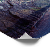 Central Park Cherry Blossom Pfad Poster (Ecke)